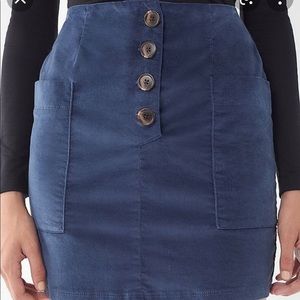URBAN OUTFITTERS SEUDE SKIRT